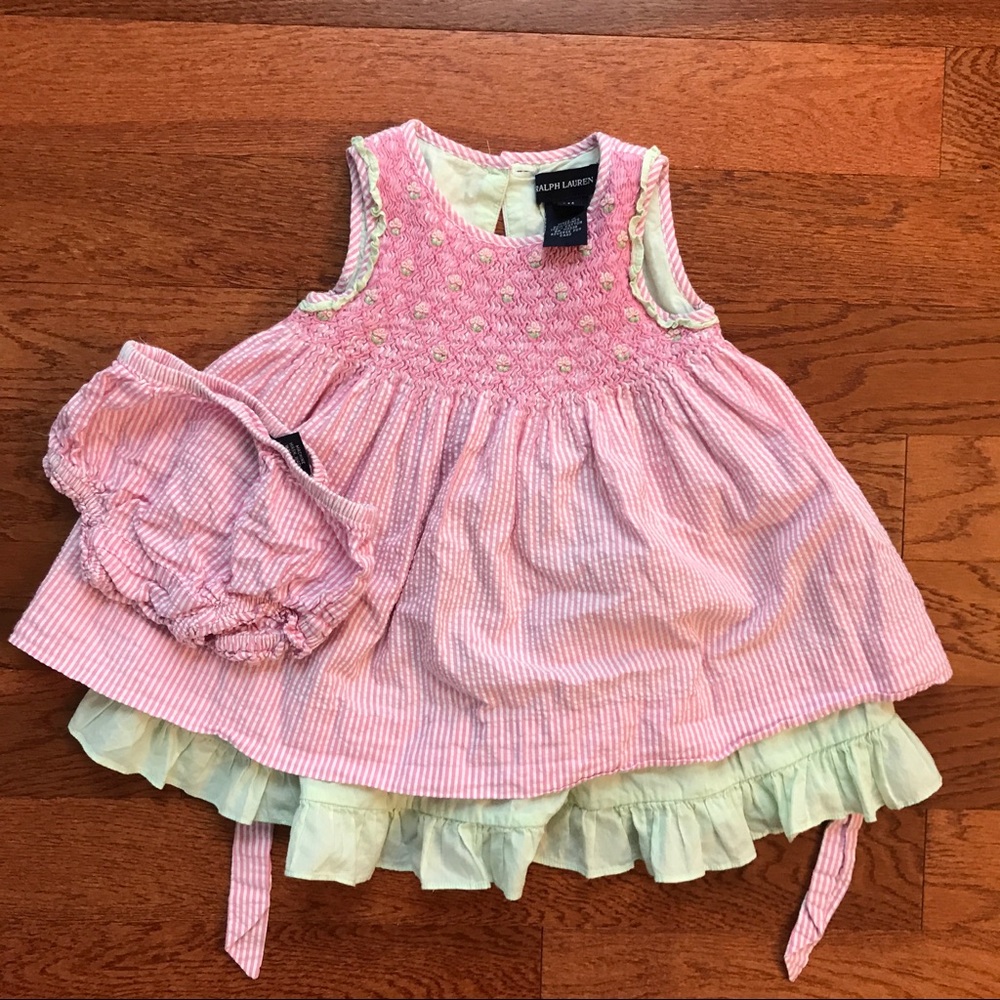 Ralph Lauren Seersucker Dress
